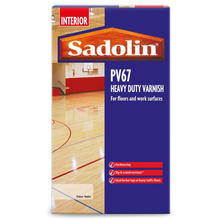 Sadolin PV67 Heavy Duty Varnish Clear Satin