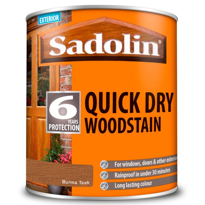 Sadolin Quick Dry Woodstain Burma Teak