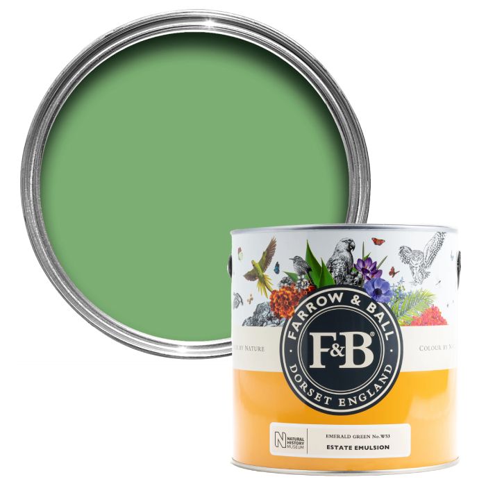 Farrow & Ball Emerald Green (No.W53) - 100ml Tester Pot