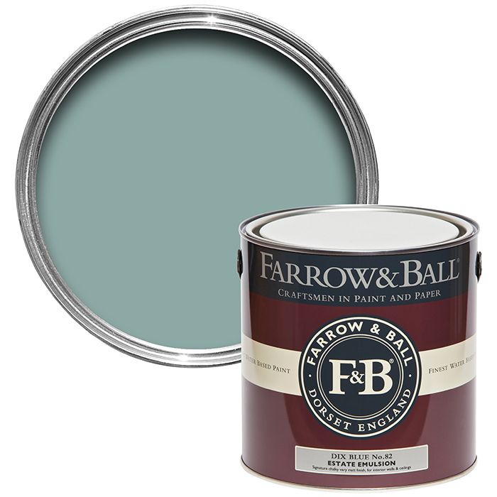 Farrow & Ball Estate Emulsion Dix Blue (No.82) - 2.5 Litre
