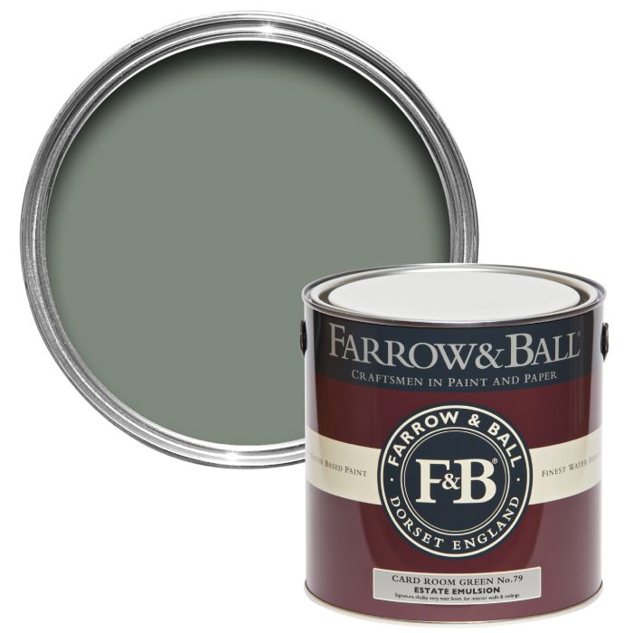 Farrow & Ball Card Room Green (No.79) - 100ml Tester Pot