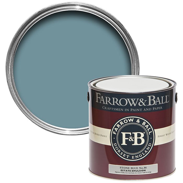 Farrow & Ball Stone Blue (No.86) - 100ml Tester Pot
