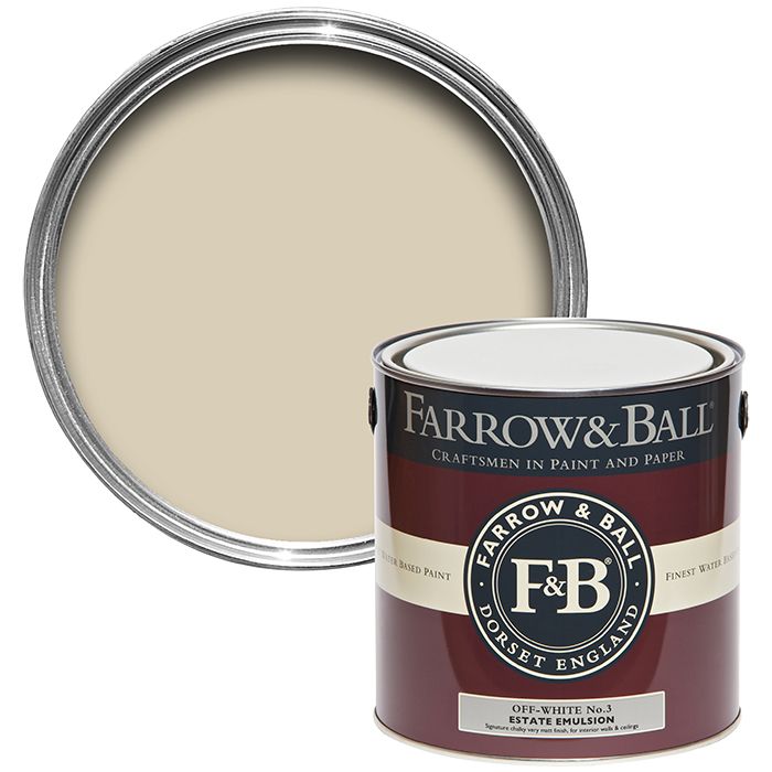 Farrow & Ball Estate Eggshell Off White (No.3) - 5 Litre
