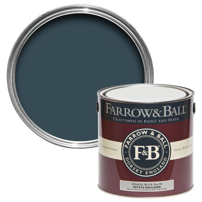 Farrow & Ball Estate Eggshell Hague Blue (No.30)