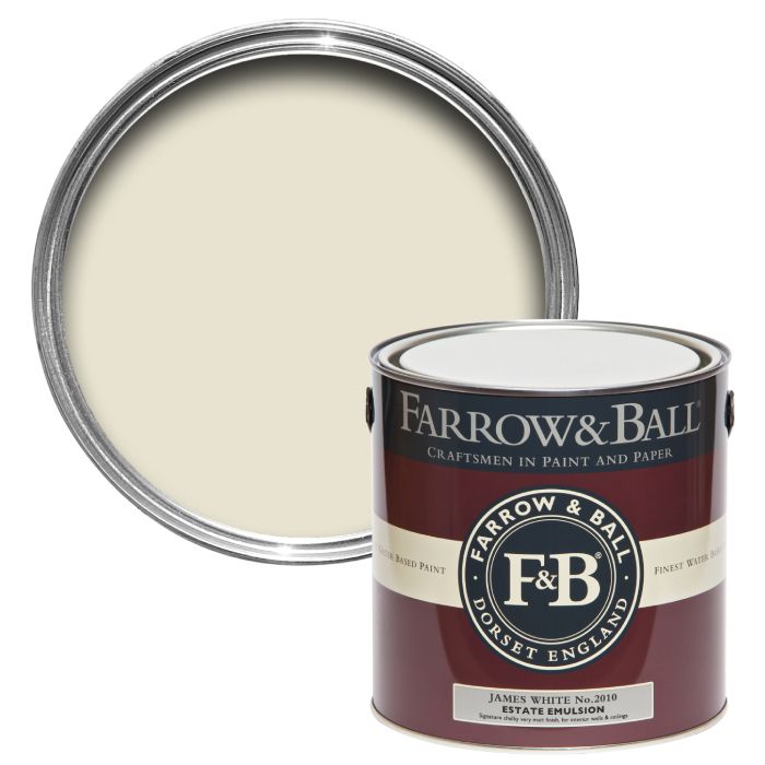 Farrow & Ball Estate Eggshell James White (No.2010) - 750ml