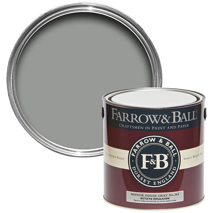 Farrow & Ball Manor House Gray (No.265) - 100ml Tester Pot
