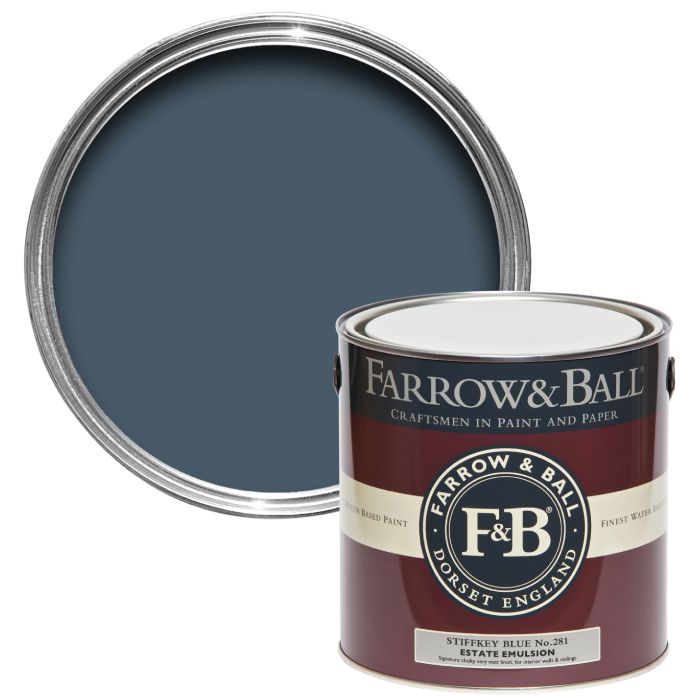 Farrow & Ball Dead Flat Stiffkey Blue (No.281) - 2.5 Litre