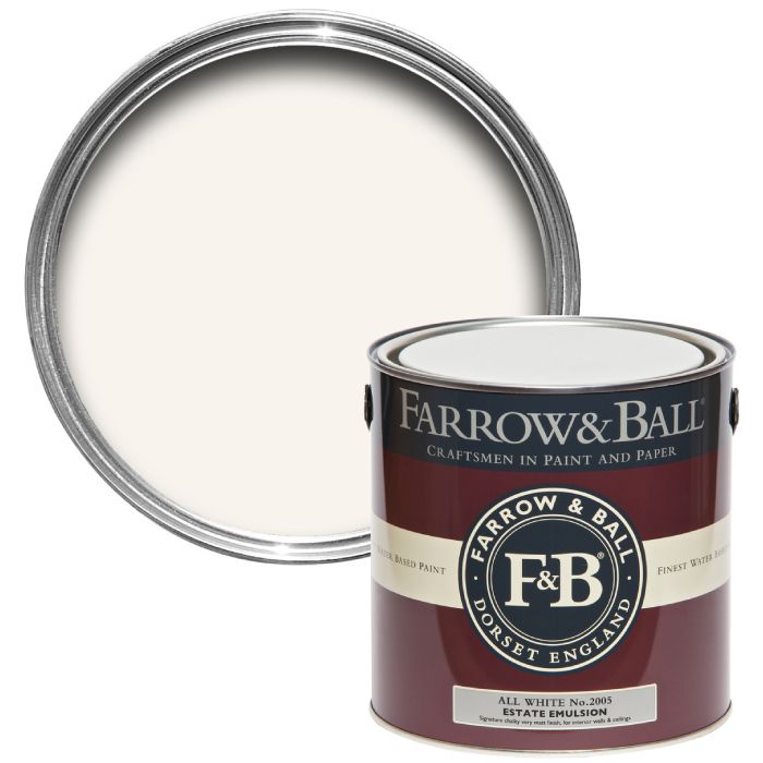 Farrow & Ball Exterior Eggshell All White (No.2005)