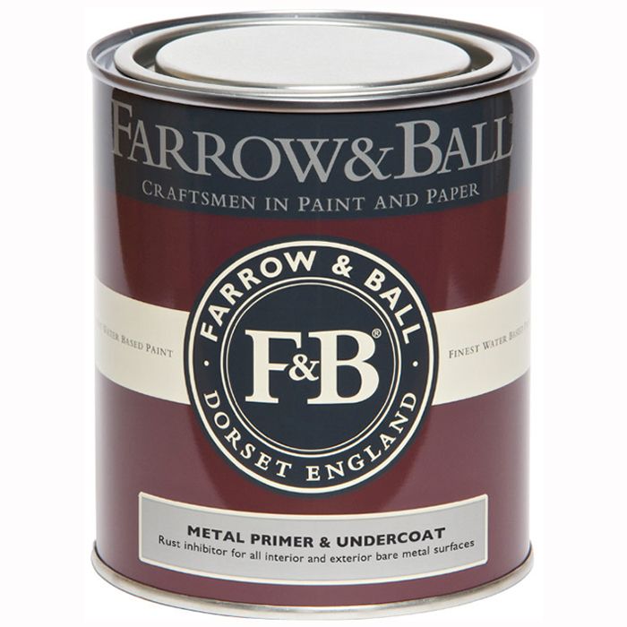 Farrow & Ball Metal Primer & Undercoat Dark Tones - 750ml
