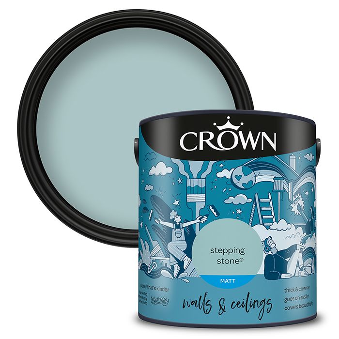 Crown Walls & Ceilings Matt Emulsion - Stepping Stone