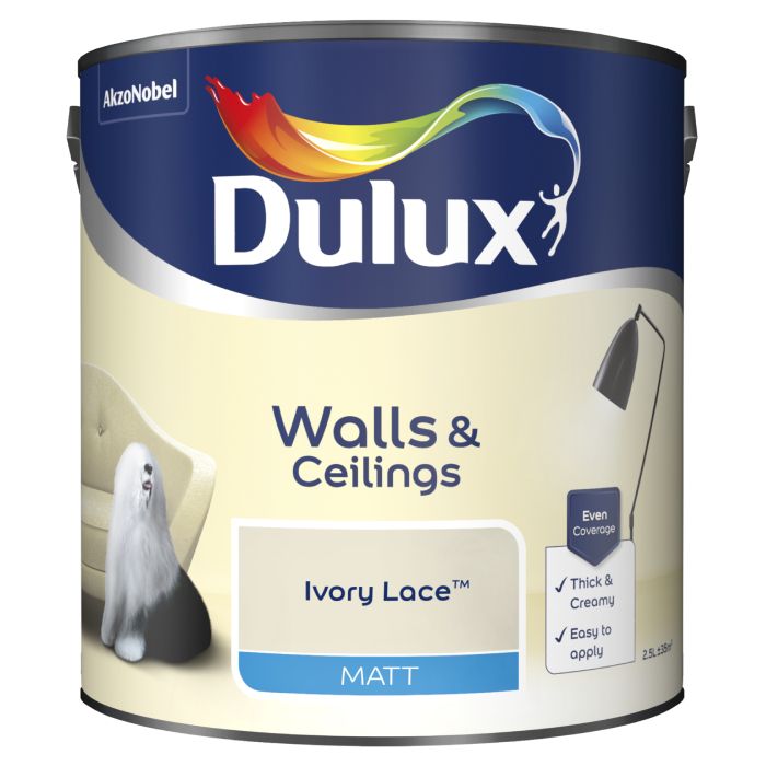 Dulux Matt Ivory Lace
