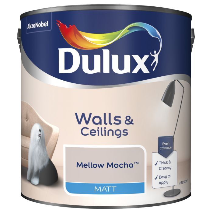 Dulux Matt Mellow Mocha