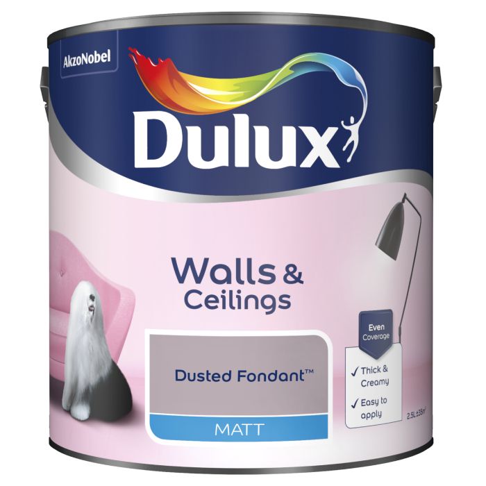 Dulux Matt Dusted Fondant