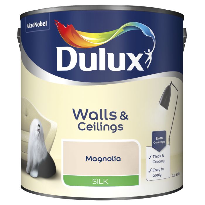 Dulux Silk Magnolia 2.5 Litre