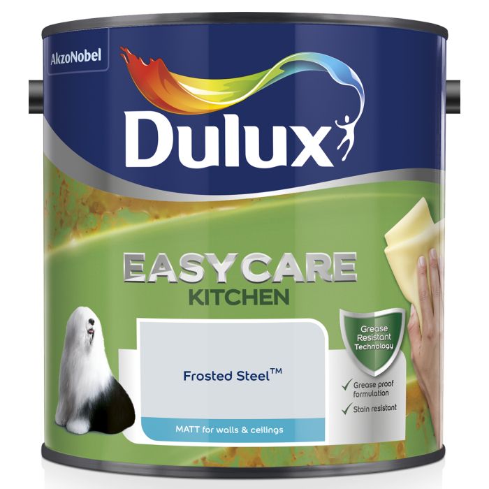 Dulux Easycare Kitchen Matt Frosted Steel
