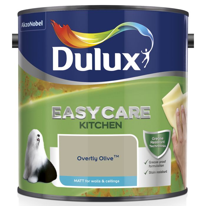 Dulux Easycare Kitchen Matt Overtly Olive
