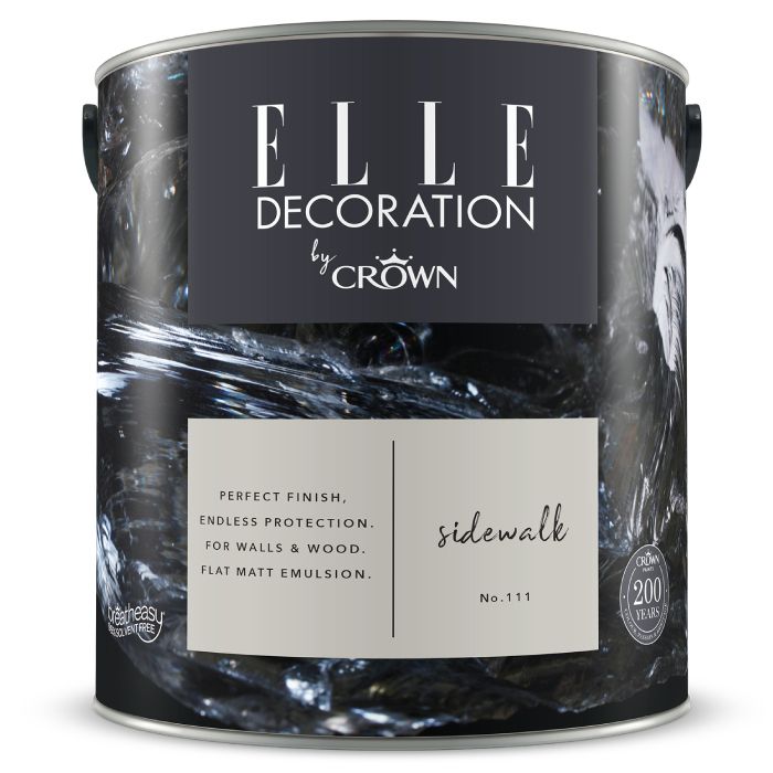 Crown Elle Decoration Flat Matt Sidewalk
