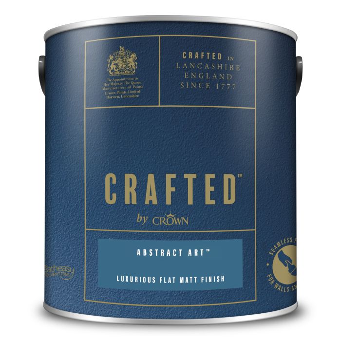 Crown Crafted Luxurious Flat Matt Finish Abstract Art 2.5 Litre