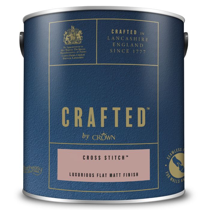 Crown Crafted Luxurious Flat Matt Finish Cross Stitch 2.5 Litre