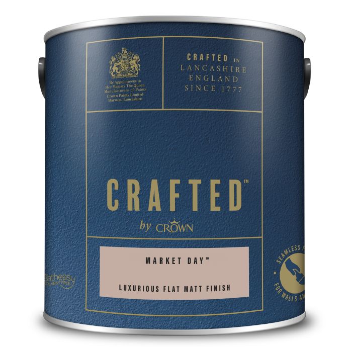 Crown Crafted Luxurious Flat Matt Finish Market Day 2.5 Litre