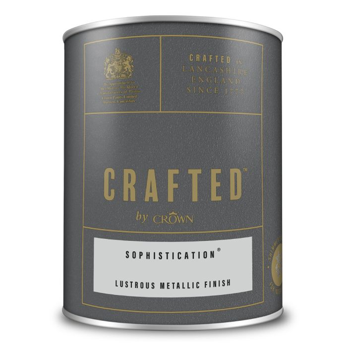 Crown Crafted Lustrous Metallic Finish Sophistication 1.25 Litre