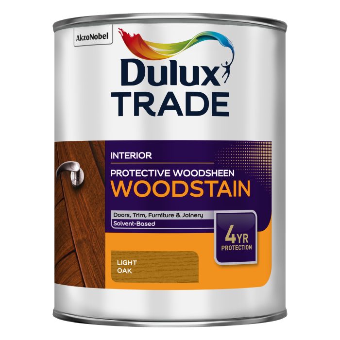 Dulux Trade Protective Woodsheen Woodstain Light Oak
