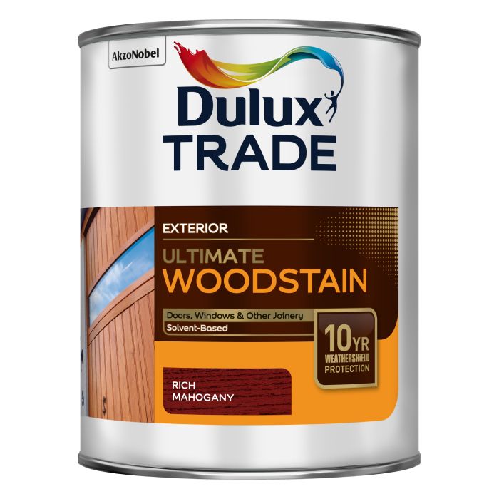 Dulux Trade Ultimate Woodstain Rich Mahogany
