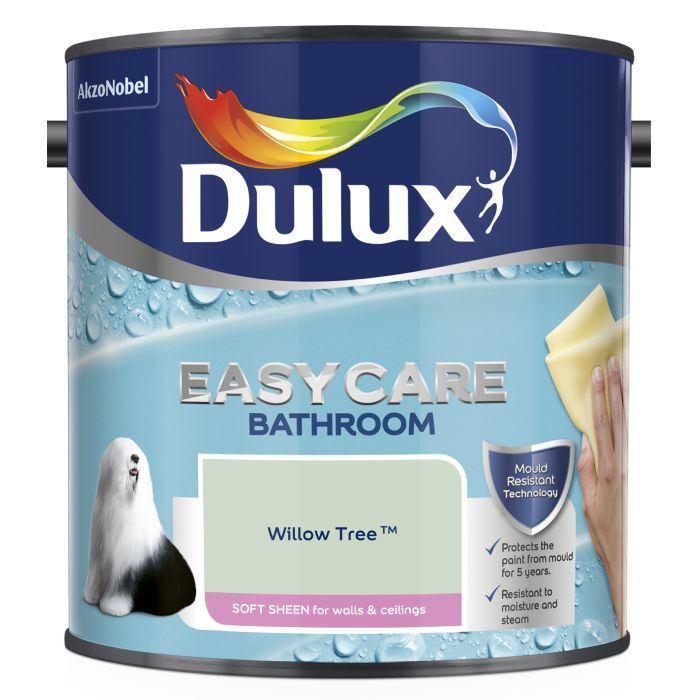 Dulux Easycare Bathroom Soft Sheen Willow Tree
