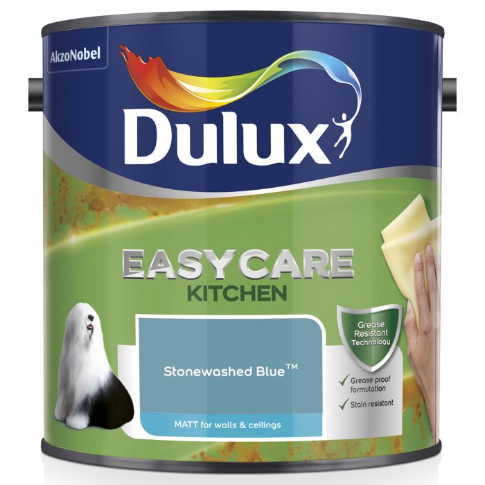 Dulux Easycare Kitchen Matt Stonewashed Blue
