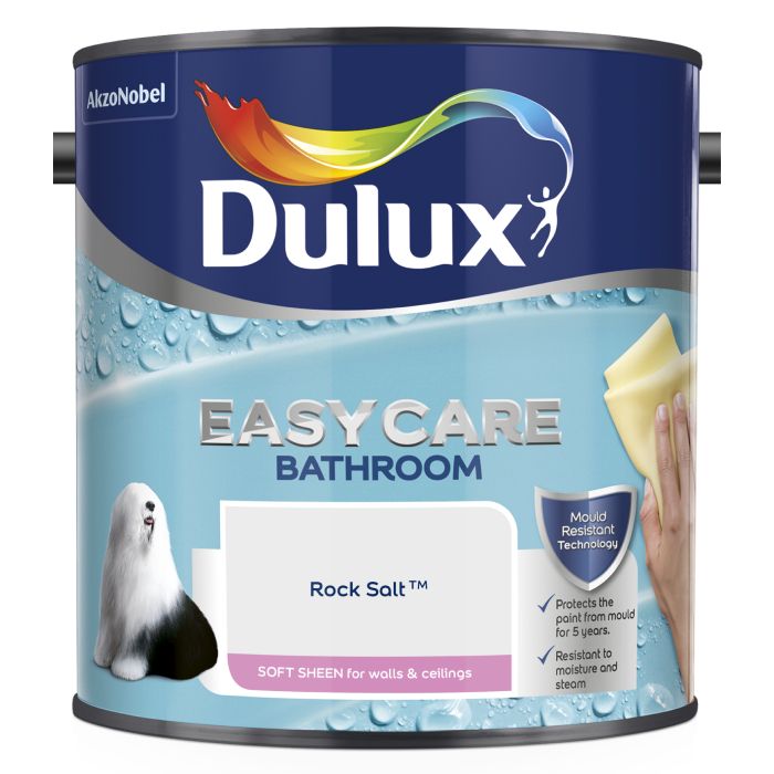 Dulux Easycare Bathroom Soft Sheen Rock Salt
