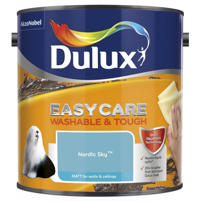 Dulux Easycare Washable & Tough Matt Nordic Sky
