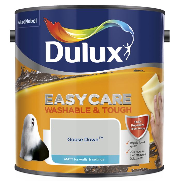 Dulux Easycare Washable & Tough Matt Goose Down
