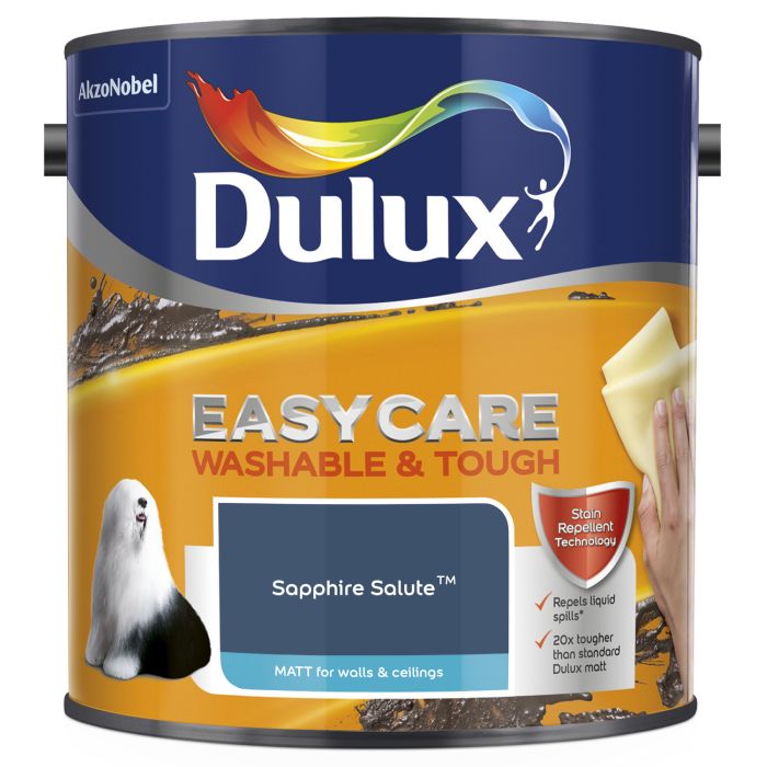 Dulux Easycare Washable & Tough Matt Sapphire Salute
