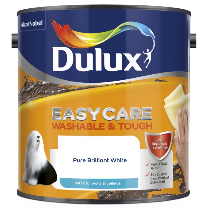 Dulux Easycare Washable & Tough Matt Pure Brilliant White
