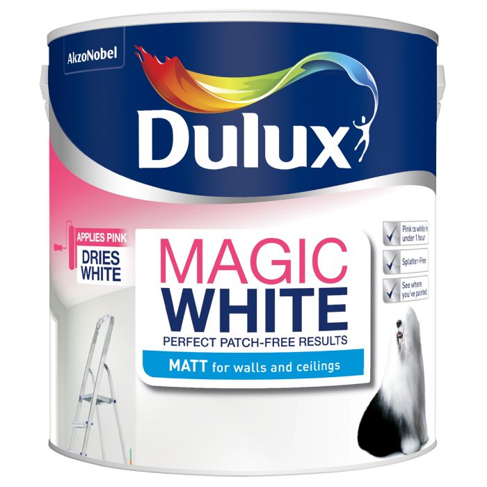 Dulux Magic White Matt Pure Brilliant White
