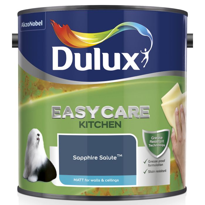 Dulux Easycare Kitchen Matt Sapphire Salute
