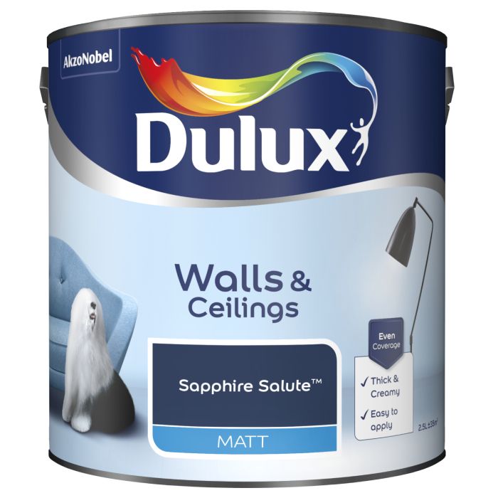 Dulux Matt Sapphire Salute
