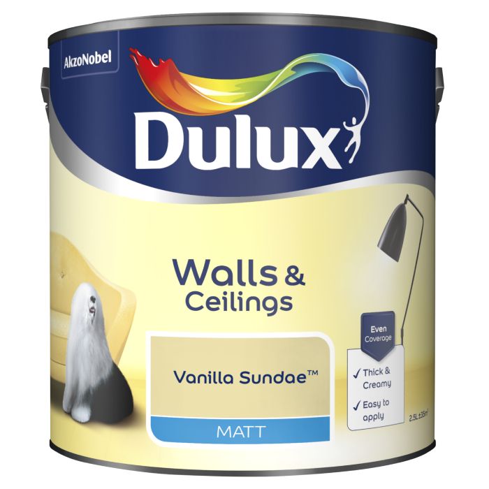 Dulux Matt Vanilla Sundae