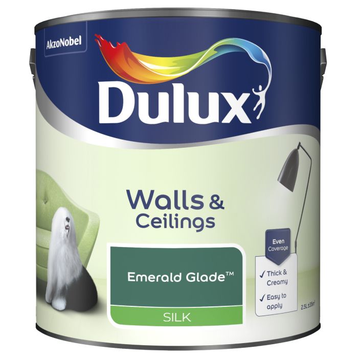 Dulux Silk Emerald Glade 2.5 Litre