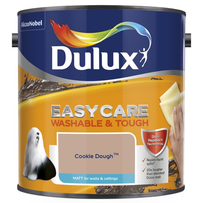 Dulux Easycare Washable & Tough Matt Cookie Dough
