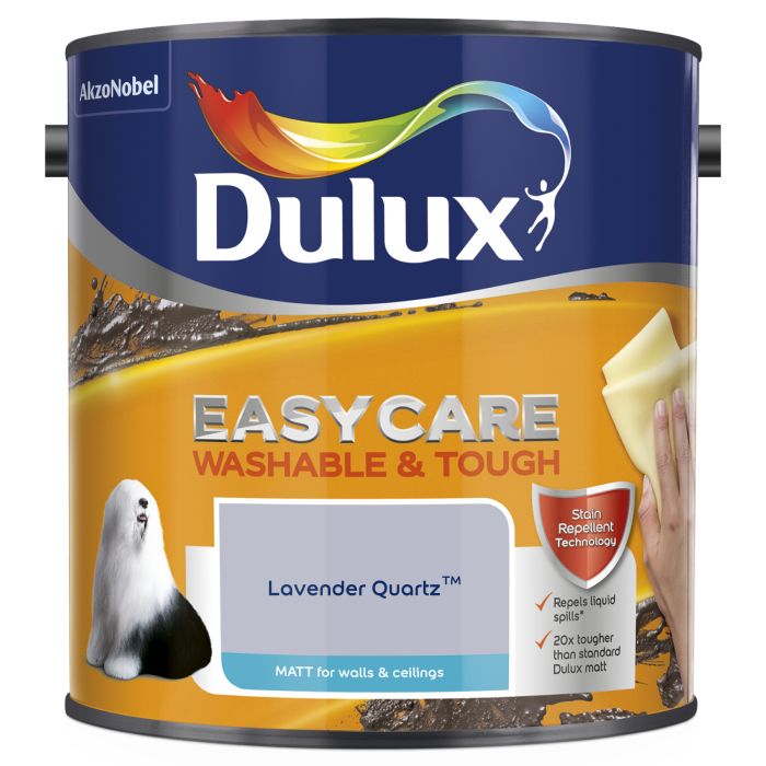 Dulux Easycare Washable & Tough Matt Lavender Quartz
