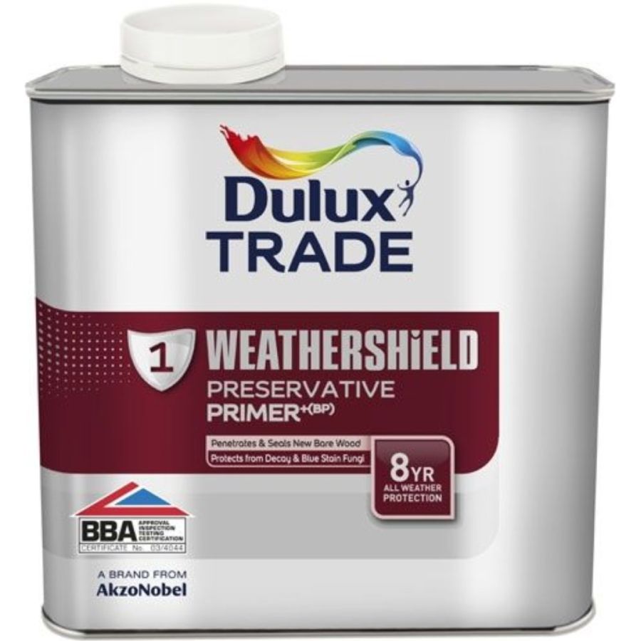 Dulux Trade Weathershield Exterior Preservative Primer +BP 2.5 Litre