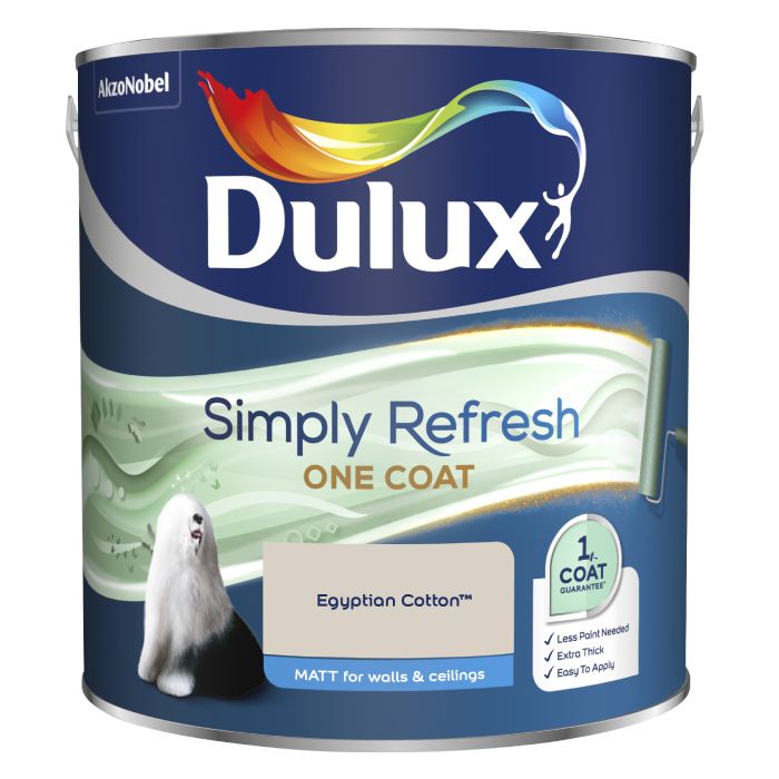 Dulux One Coat Matt Egyptian Cotton
