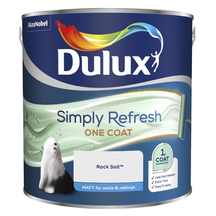 Dulux One Coat Matt Rock Salt
