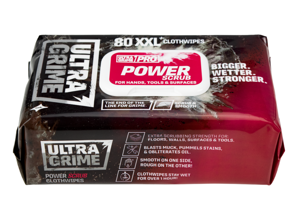 Ultragrime Pro Power Scrub XXL + 80 Pack