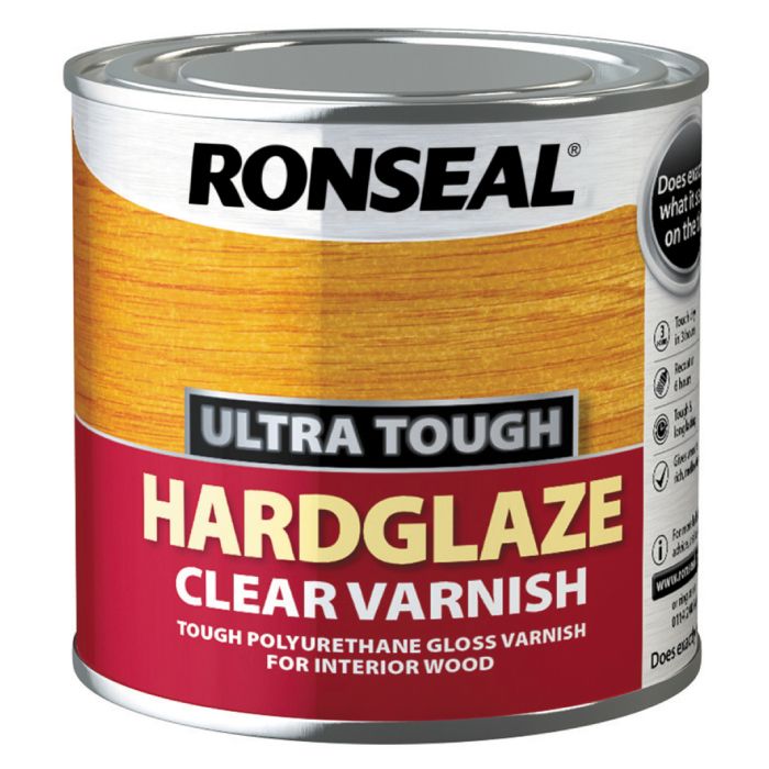 Ronseal Ultra Tough Hardglaze Clear Varnish