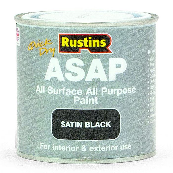 Rustins ASAP Paint Black
