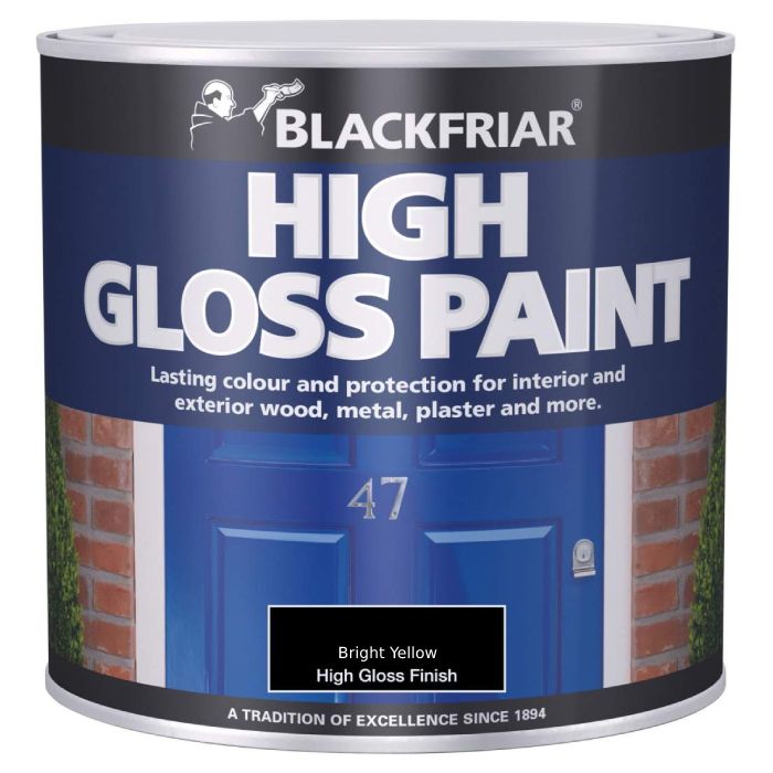 Blackfriar High Gloss Paint Bright Yellow