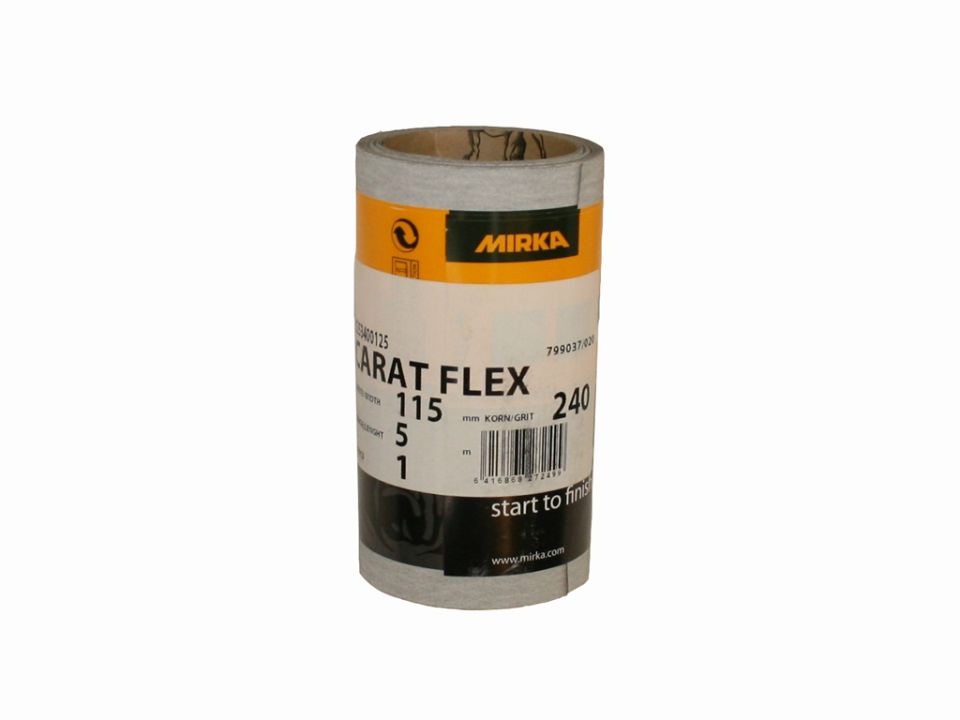 Mirka Carat Flex Between Coats 5M Roll 240 Grit