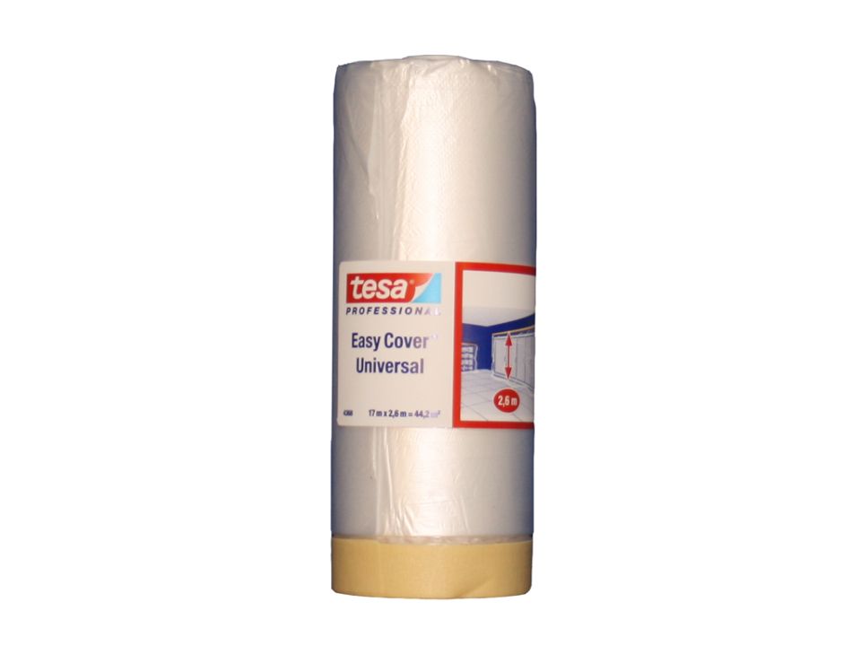 Tesa Easy Cover Masking Film 2.6M Drop x 17M